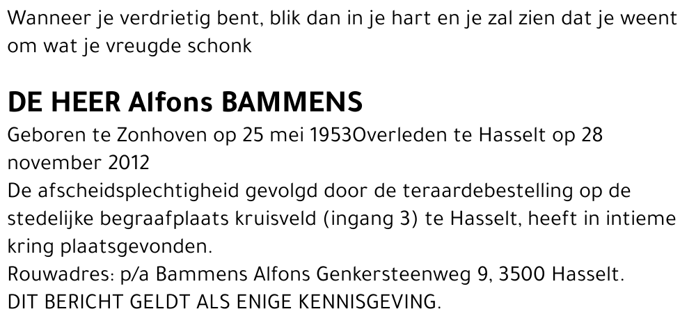 Alfons Bammens