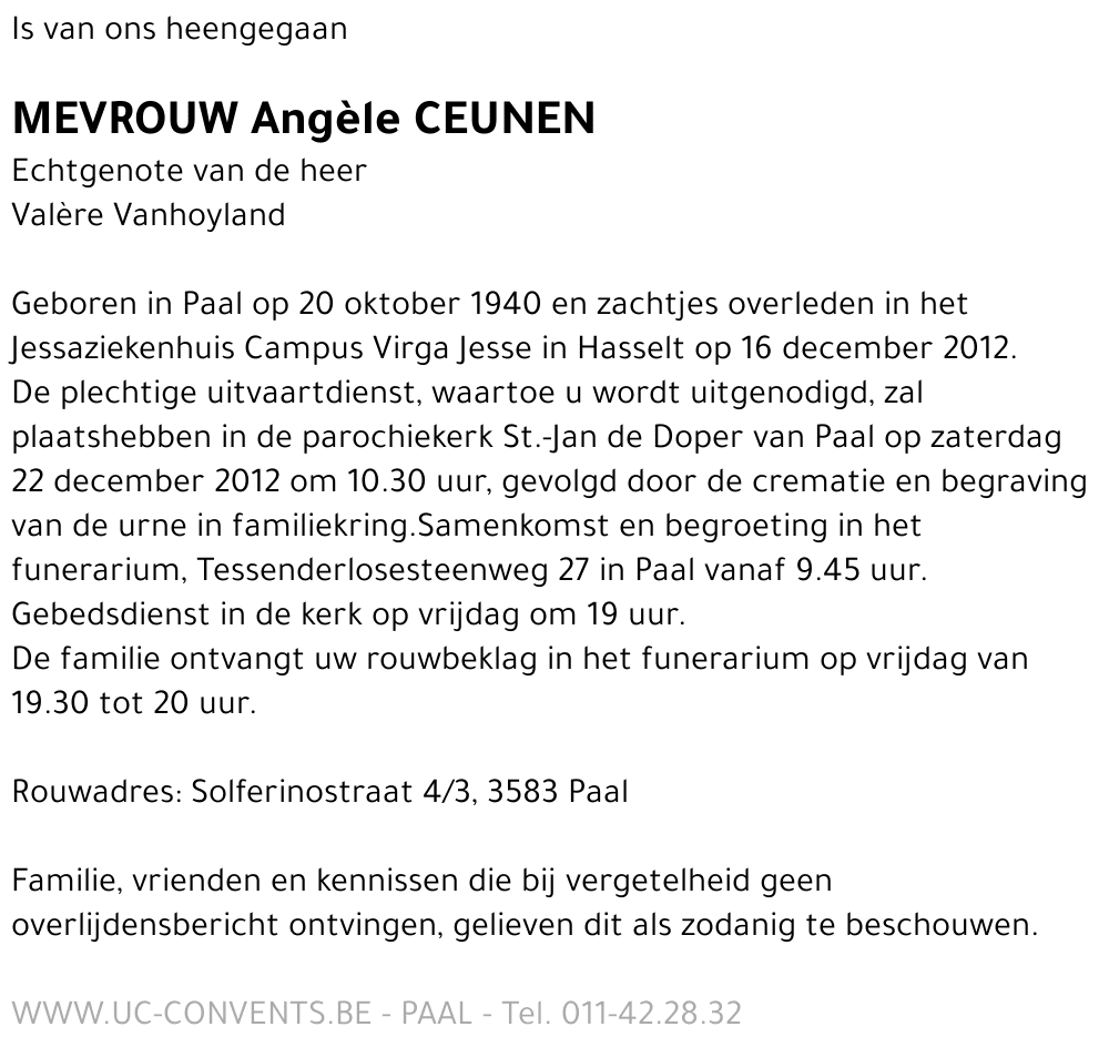 Angèle Ceunen