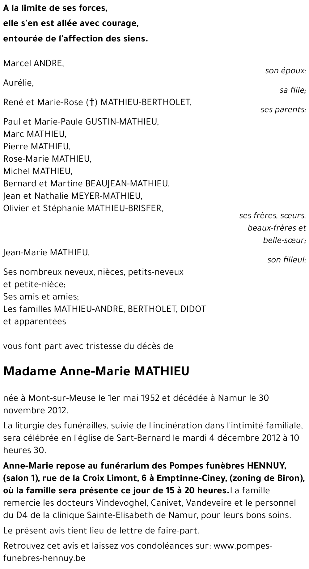 Anne-Marie MATHIEU