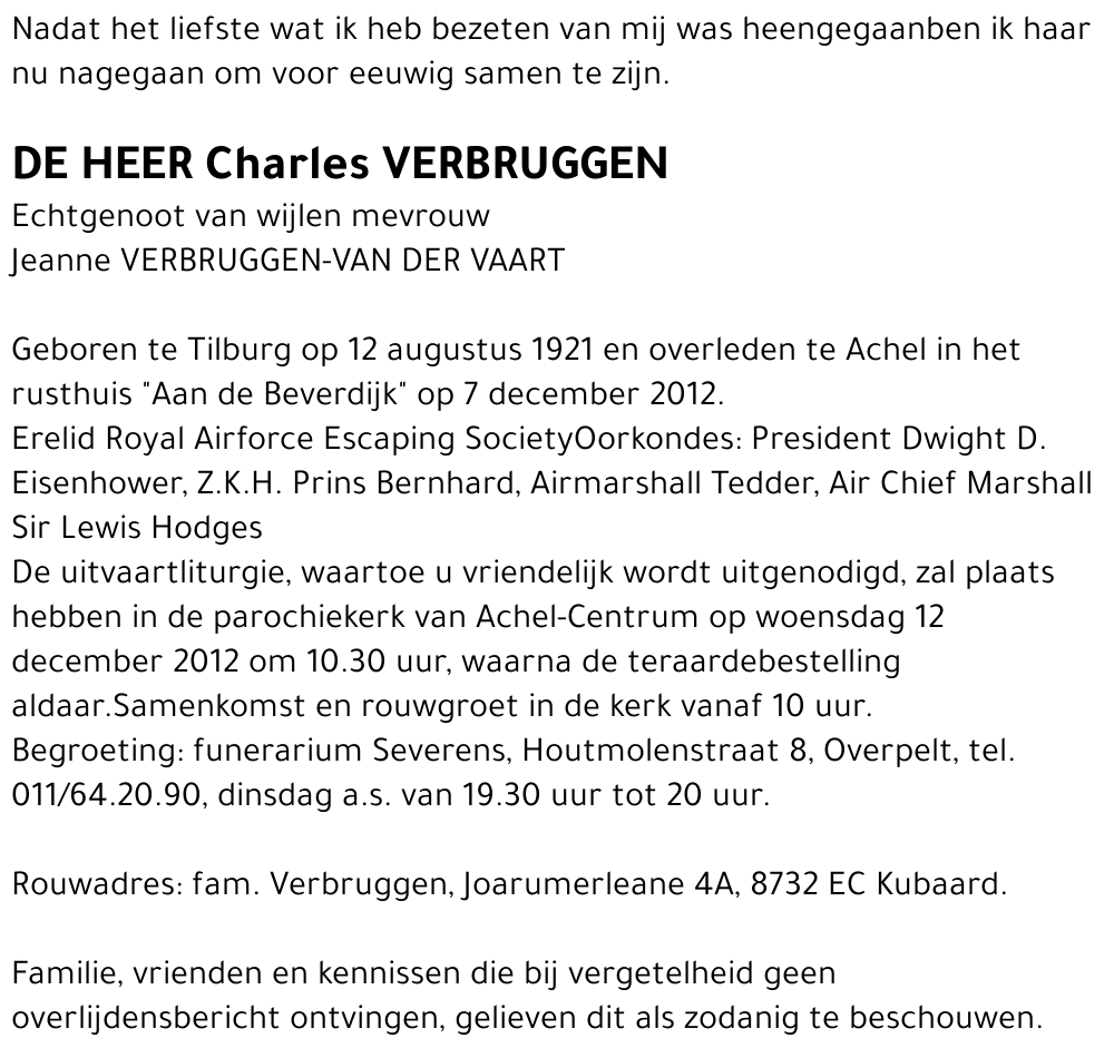 Charles Verbruggen