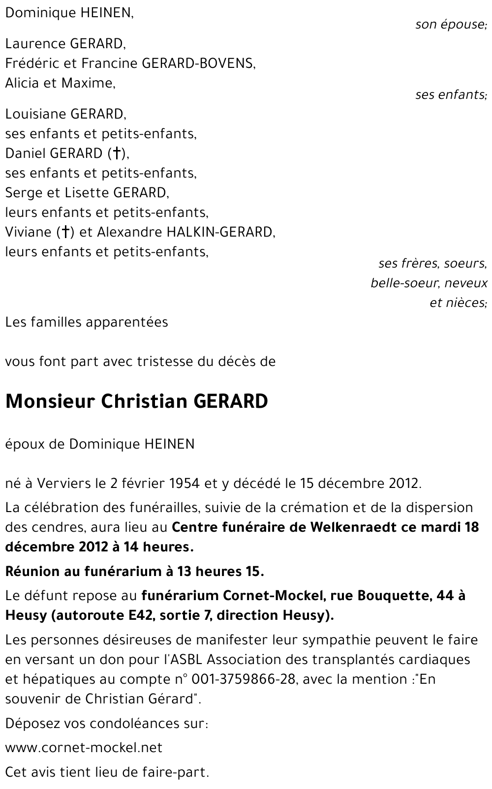 Christian GERARD