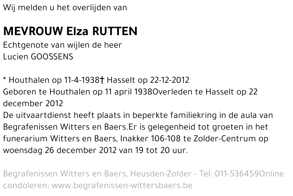 Elza Rutten