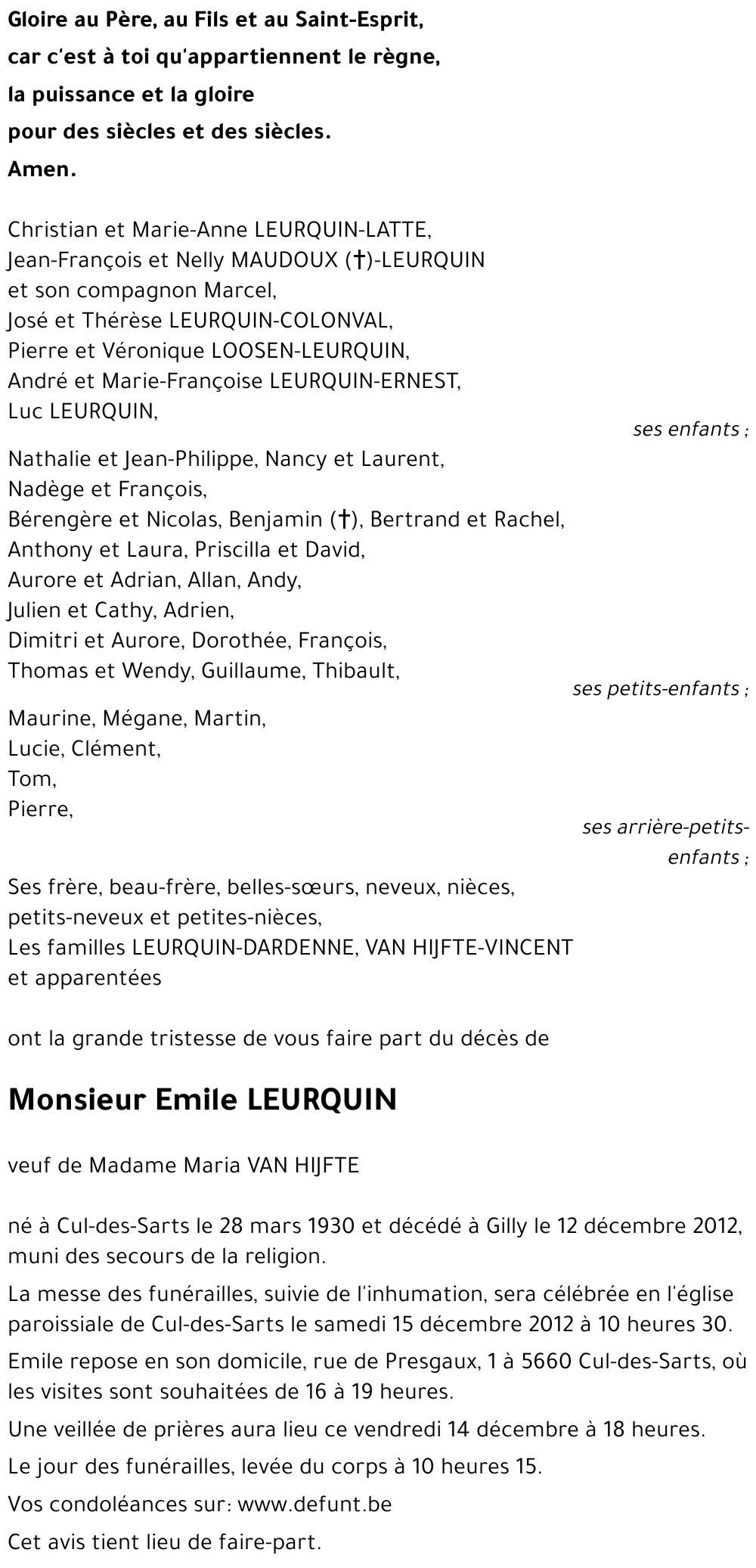 Emile LEURQUIN