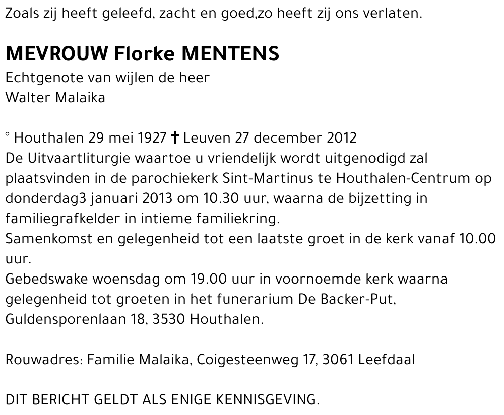 Florke MENTENS