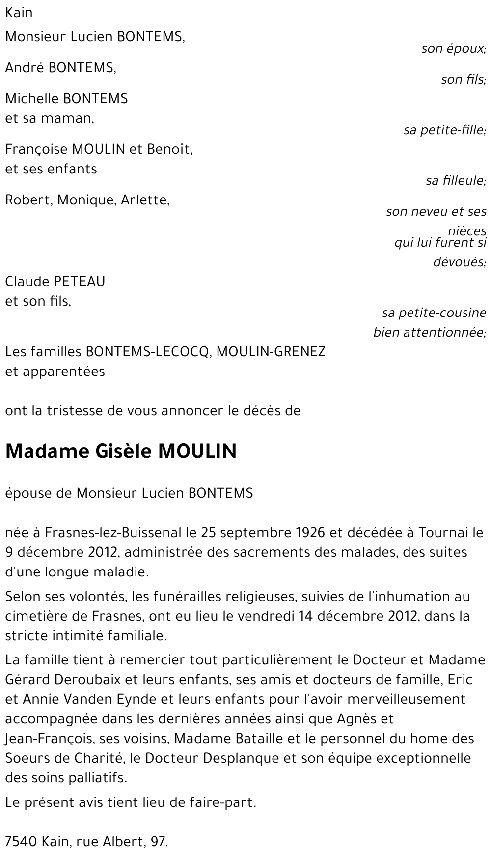 Gisèle MOULIN