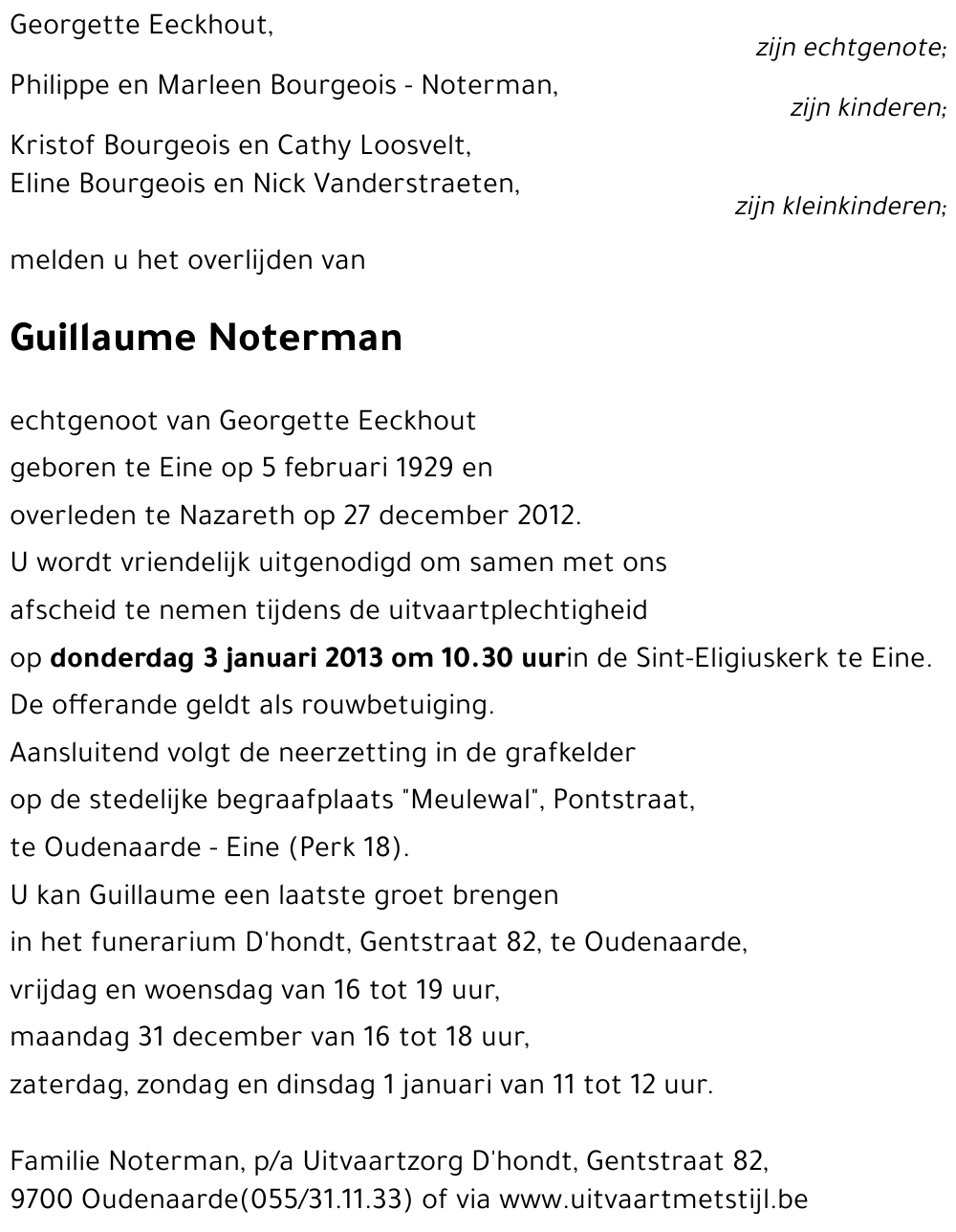 Guillaume Noterman