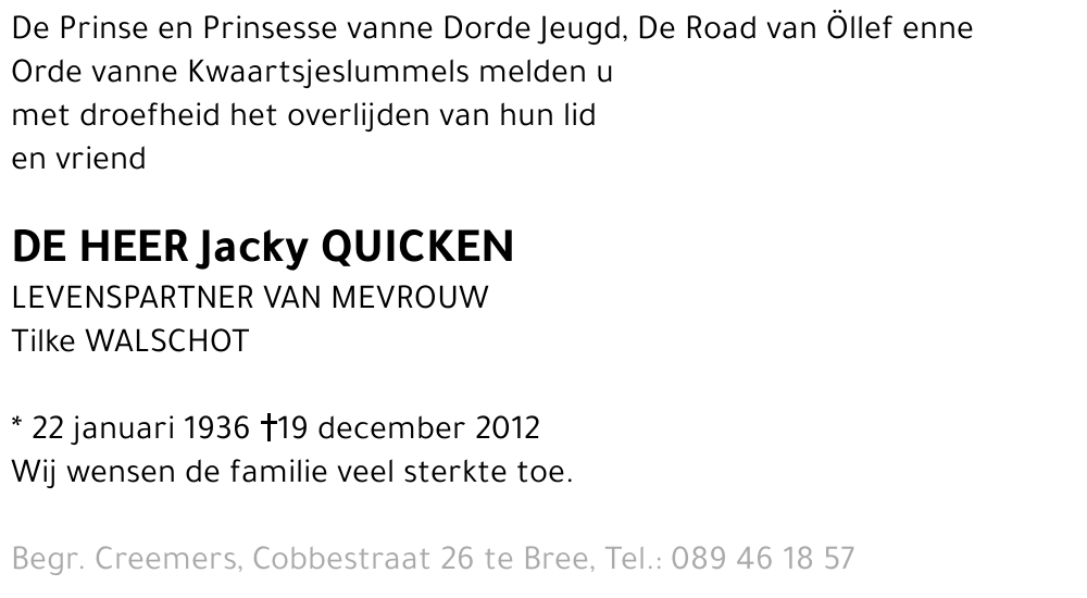 Jacky Quicken