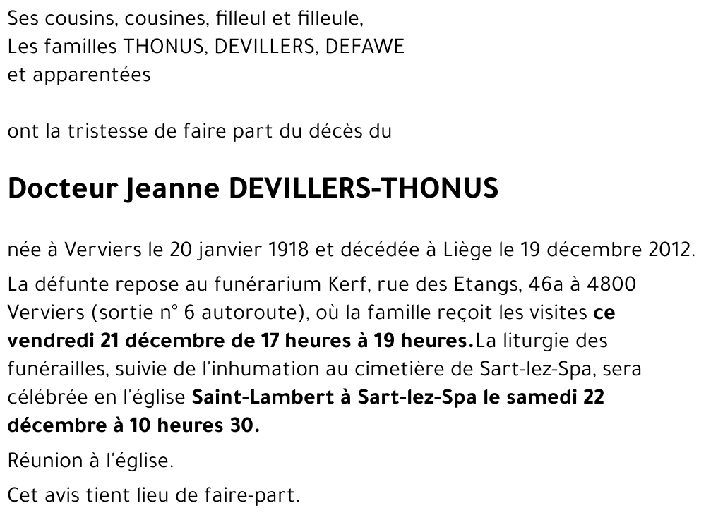 Jeanne THONUS