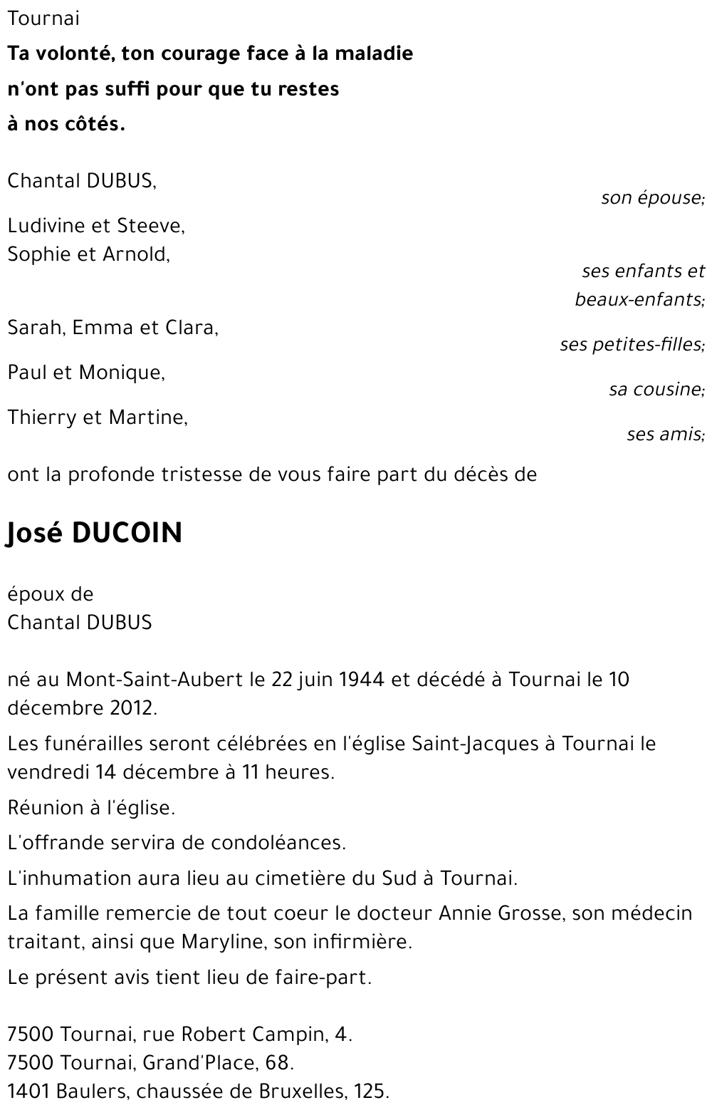 José DUCOIN