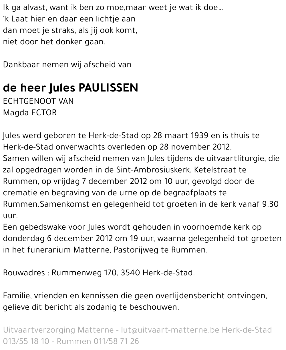 Jules Paulissen