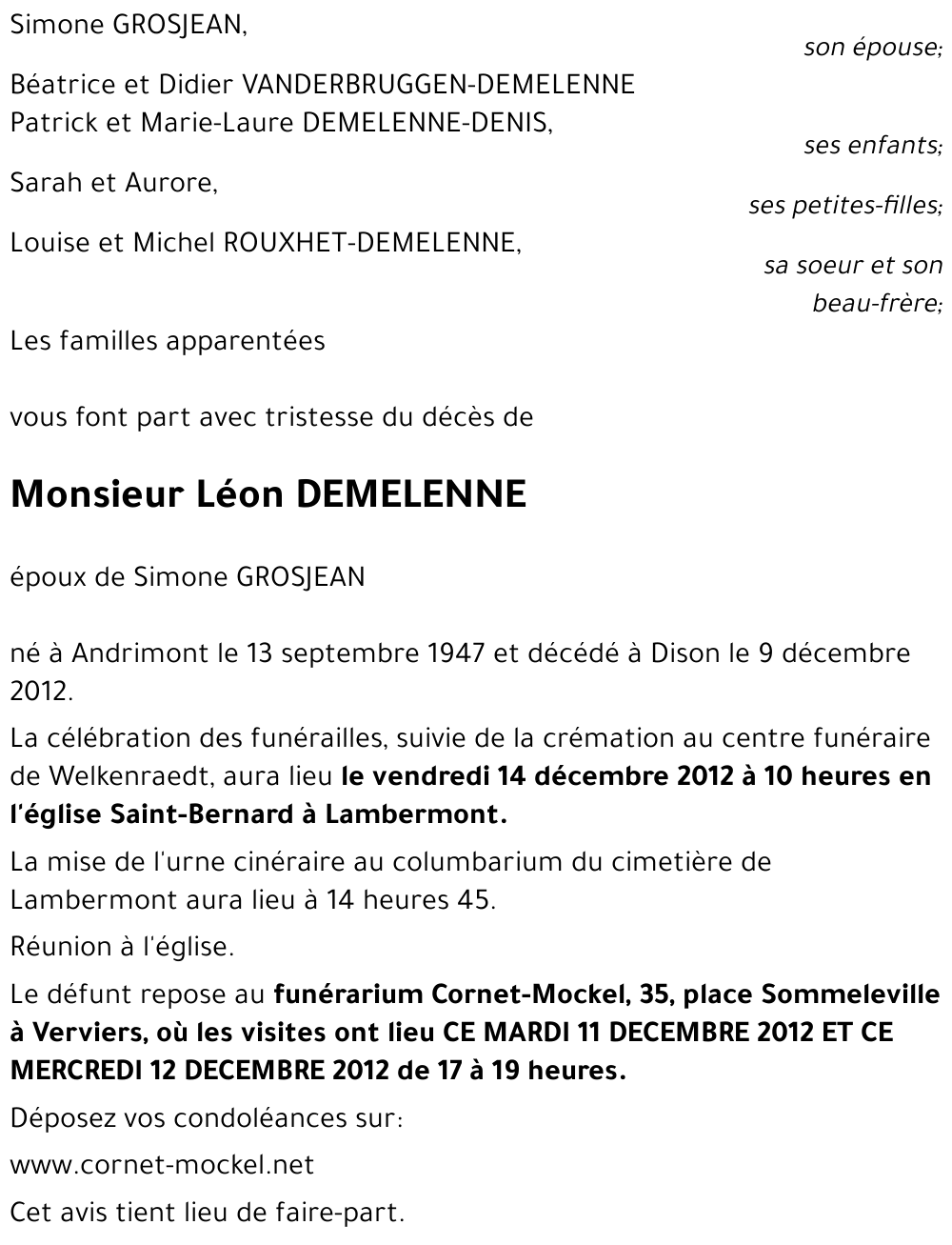 Léon DEMELENNE
