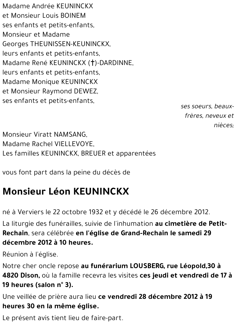 Léon KEUNINCKK