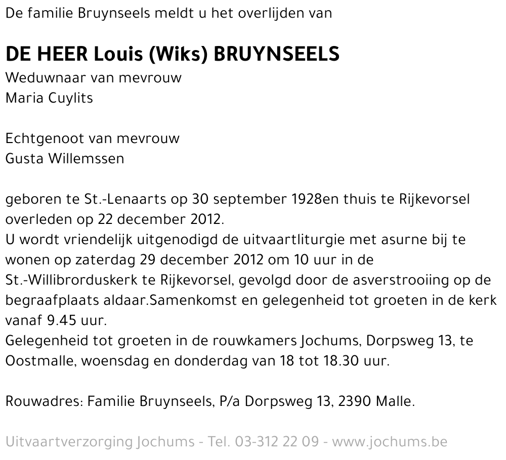 Louis Bruynseels