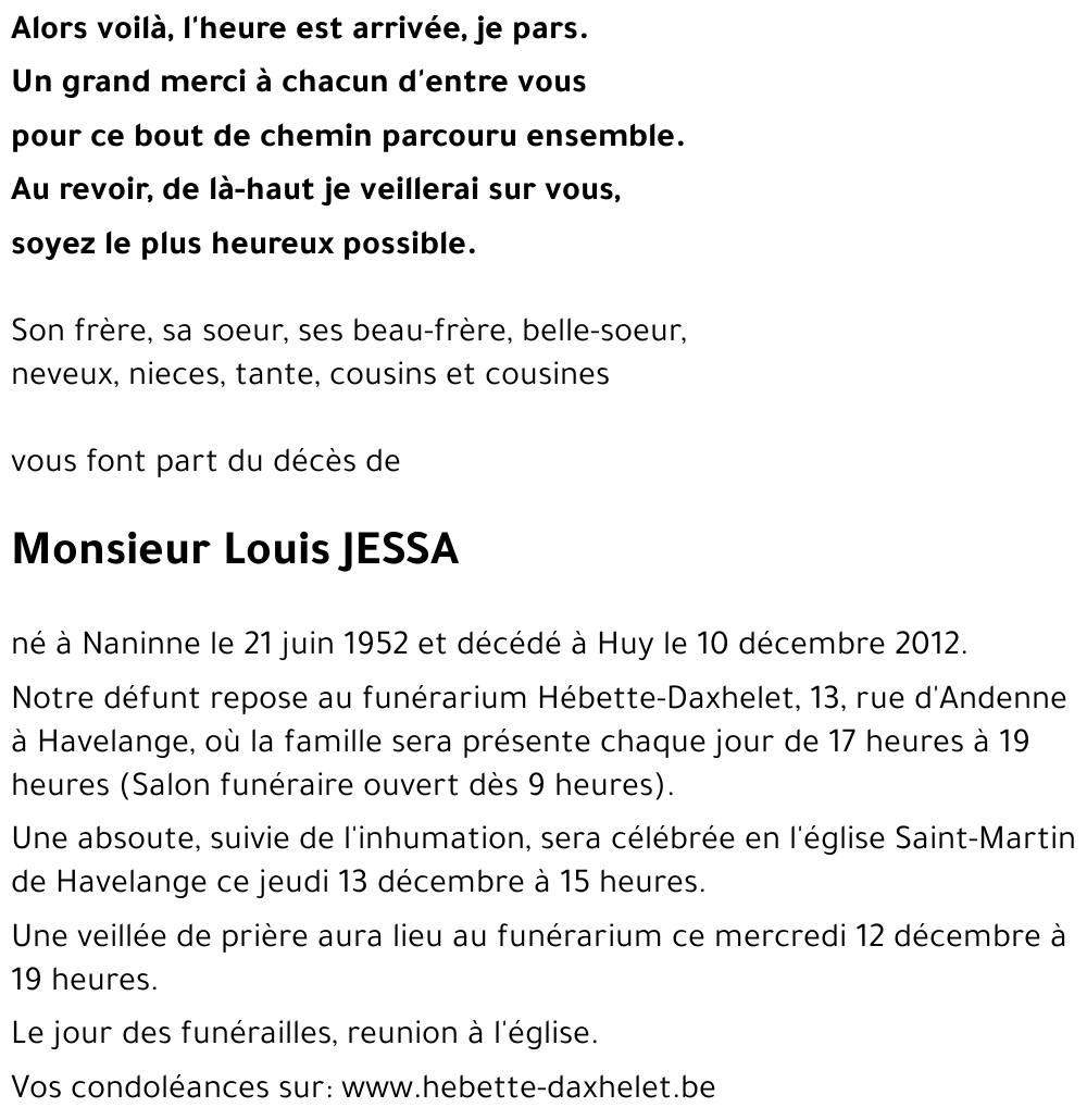 Louis JESSA