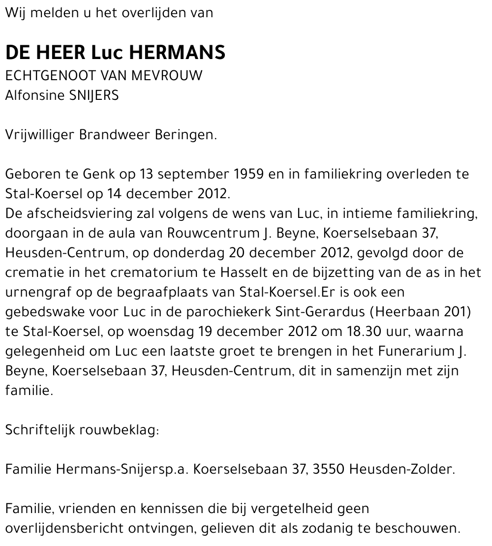 Luc Hermans