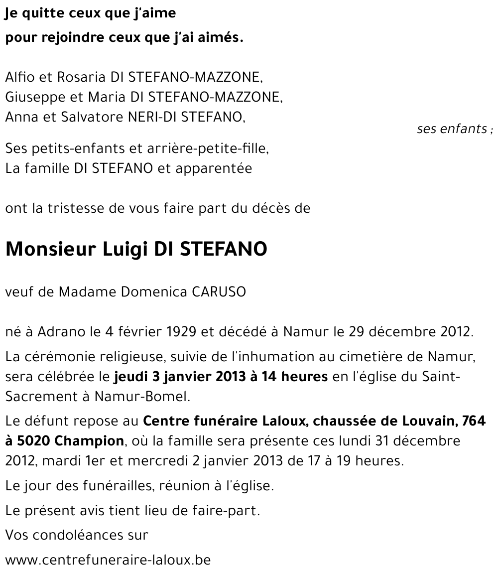 Luigi DI STEFANO