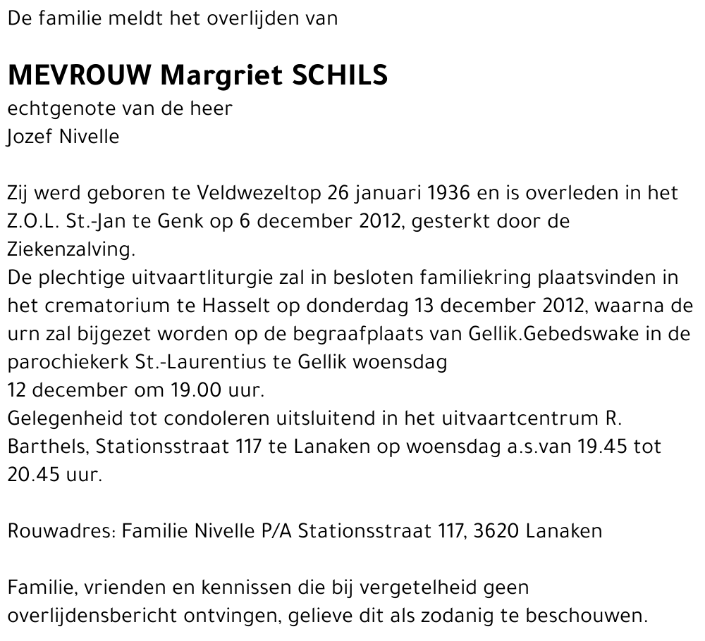 Margriet Schils