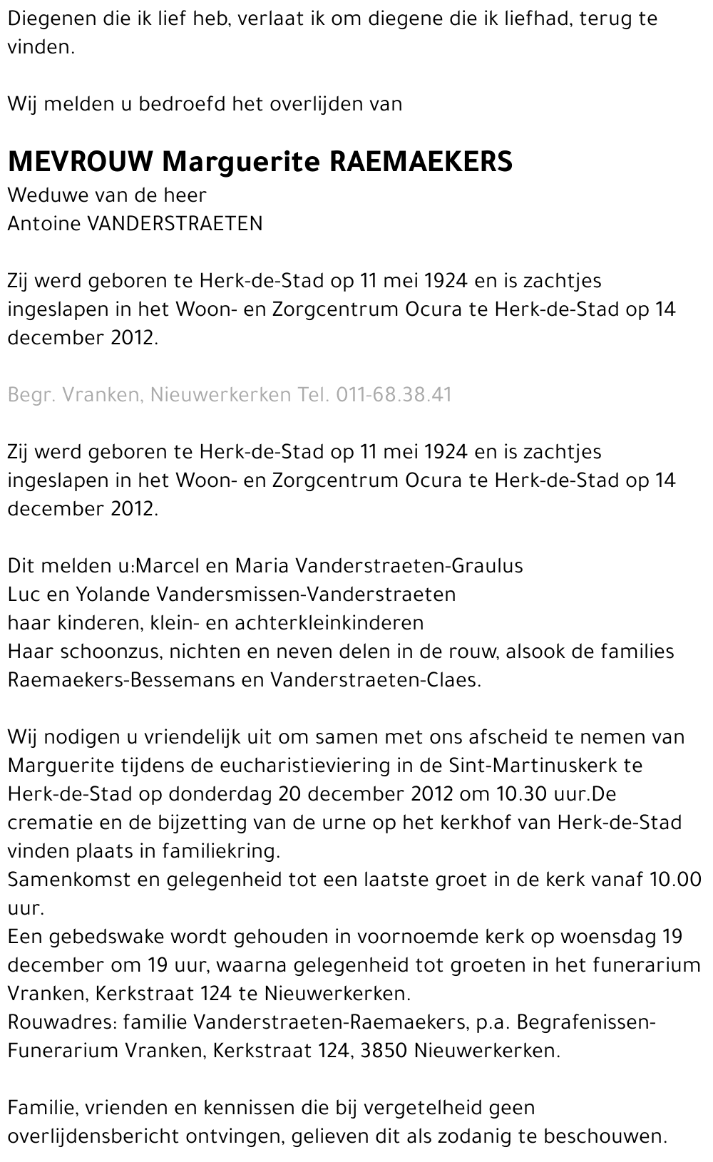 Marguerite Raemaekers