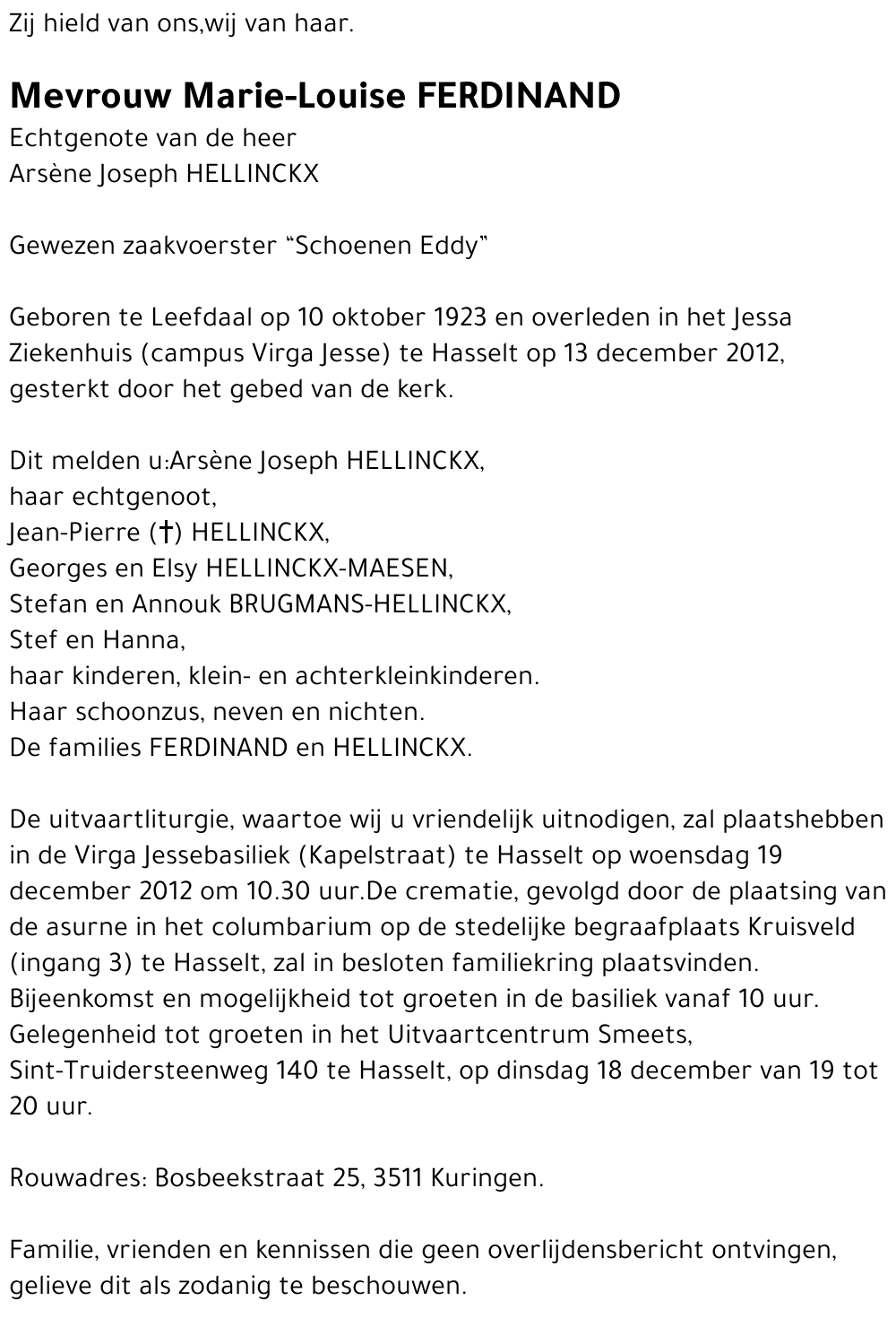 Marie-Louise Ferdinand