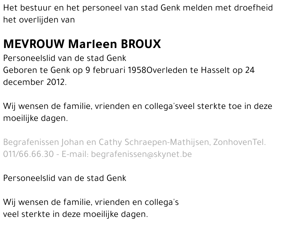 Marleen Broux