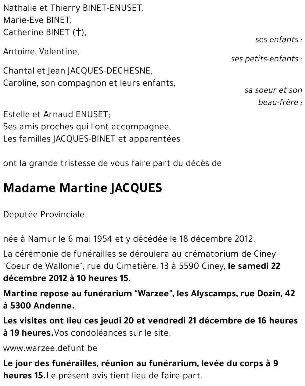 Martine JACQUES
