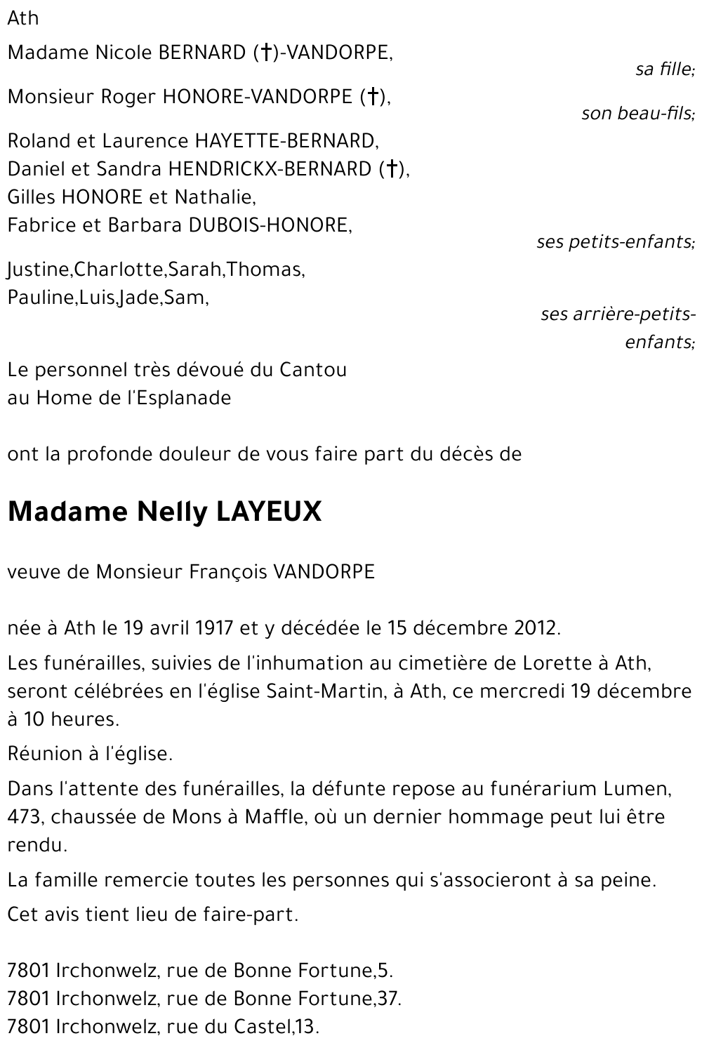 Nelly LAYEUX