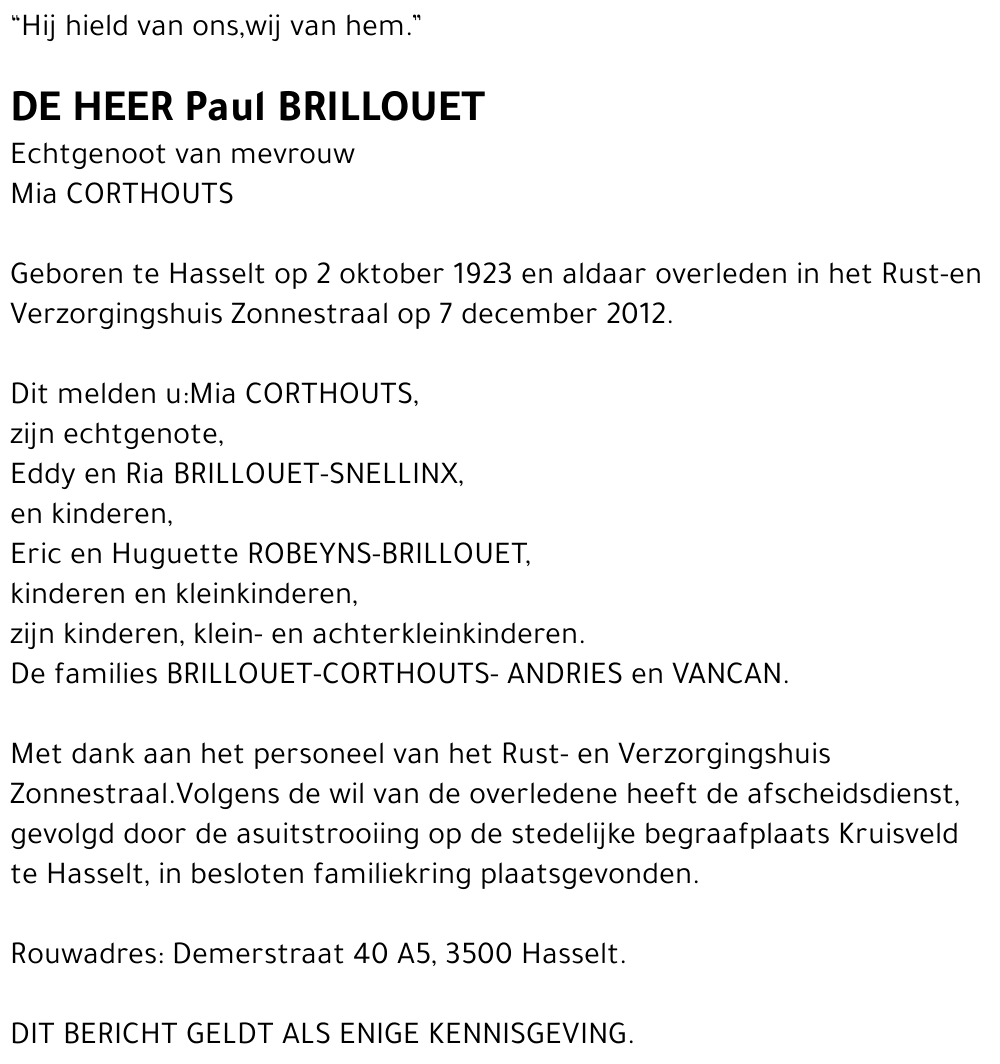Paul Brillouet