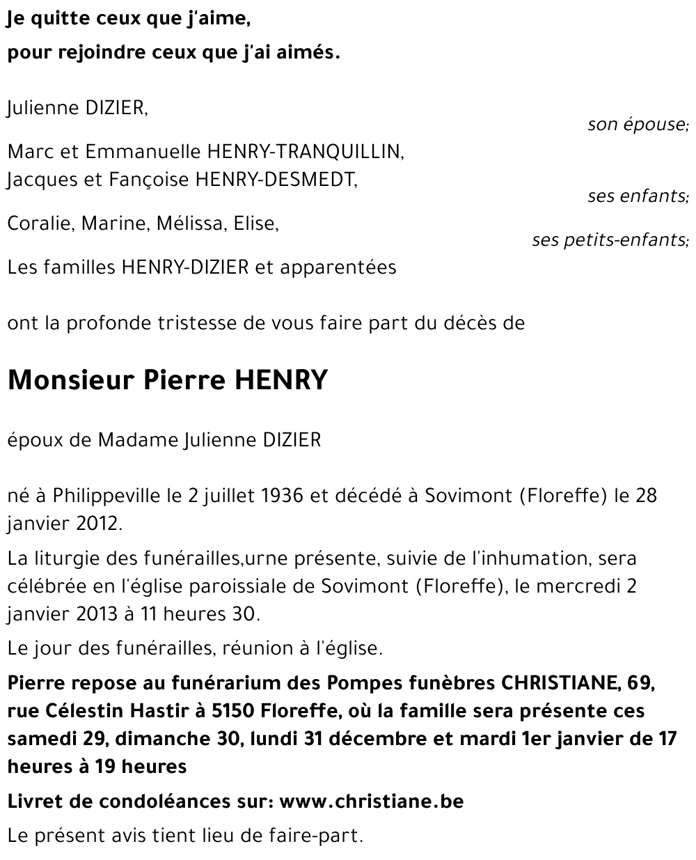 Pierre HENRY
