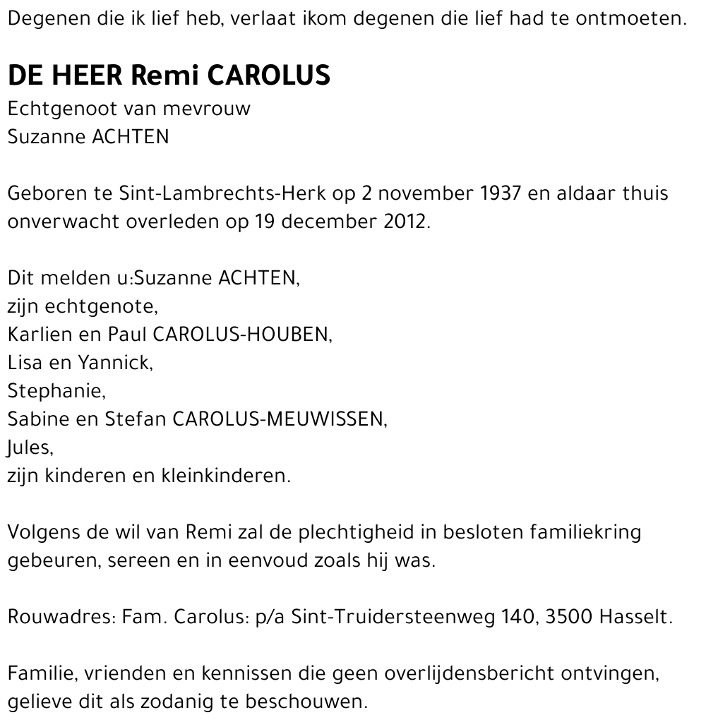 Remi Carolus