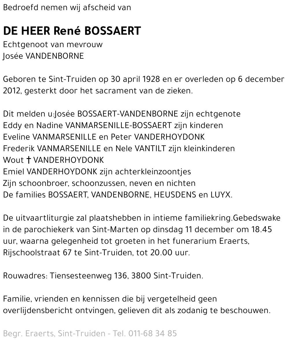 René Bossaert