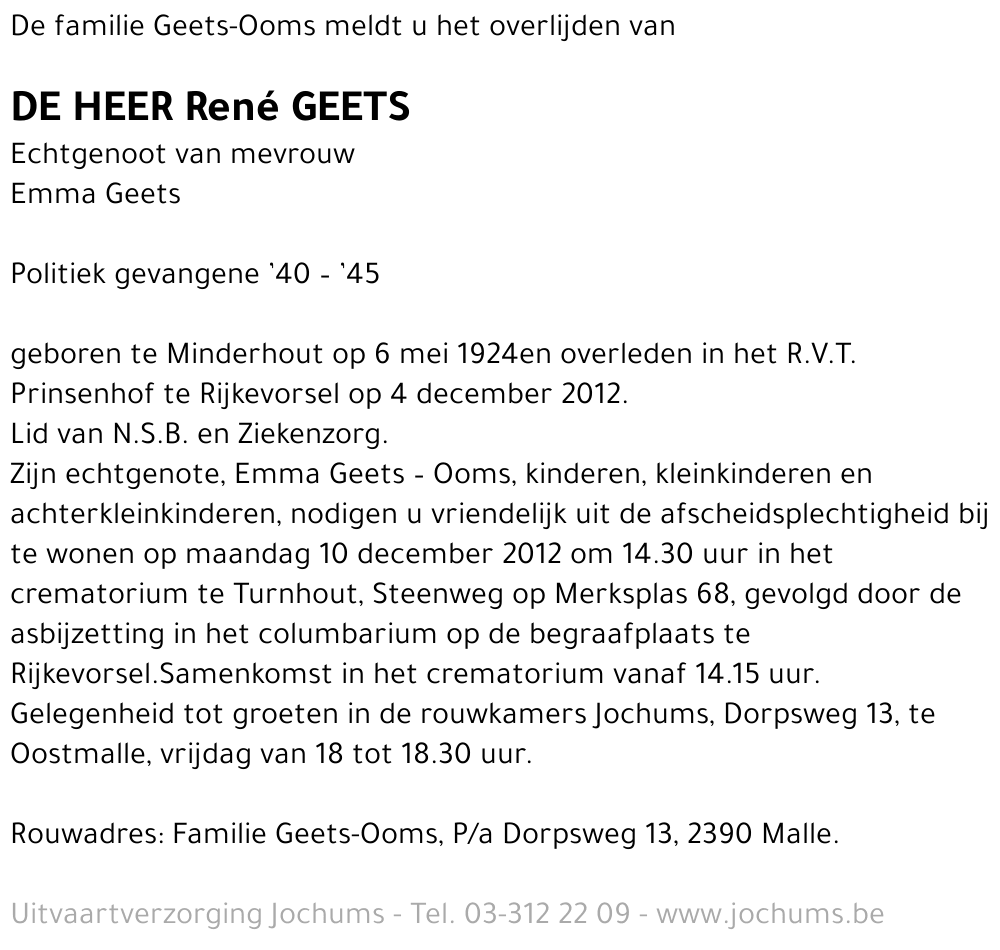 René Geets
