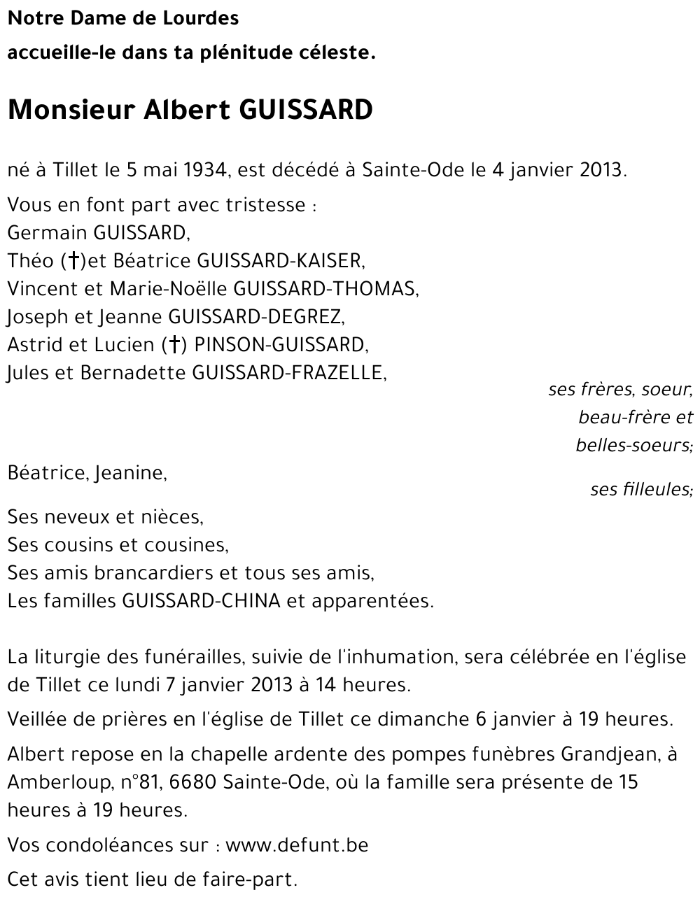 Albert GUISSARD