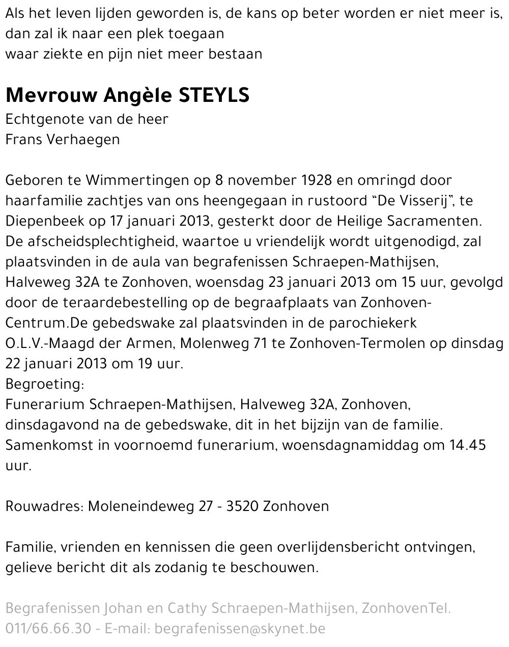 Angèle Steyls