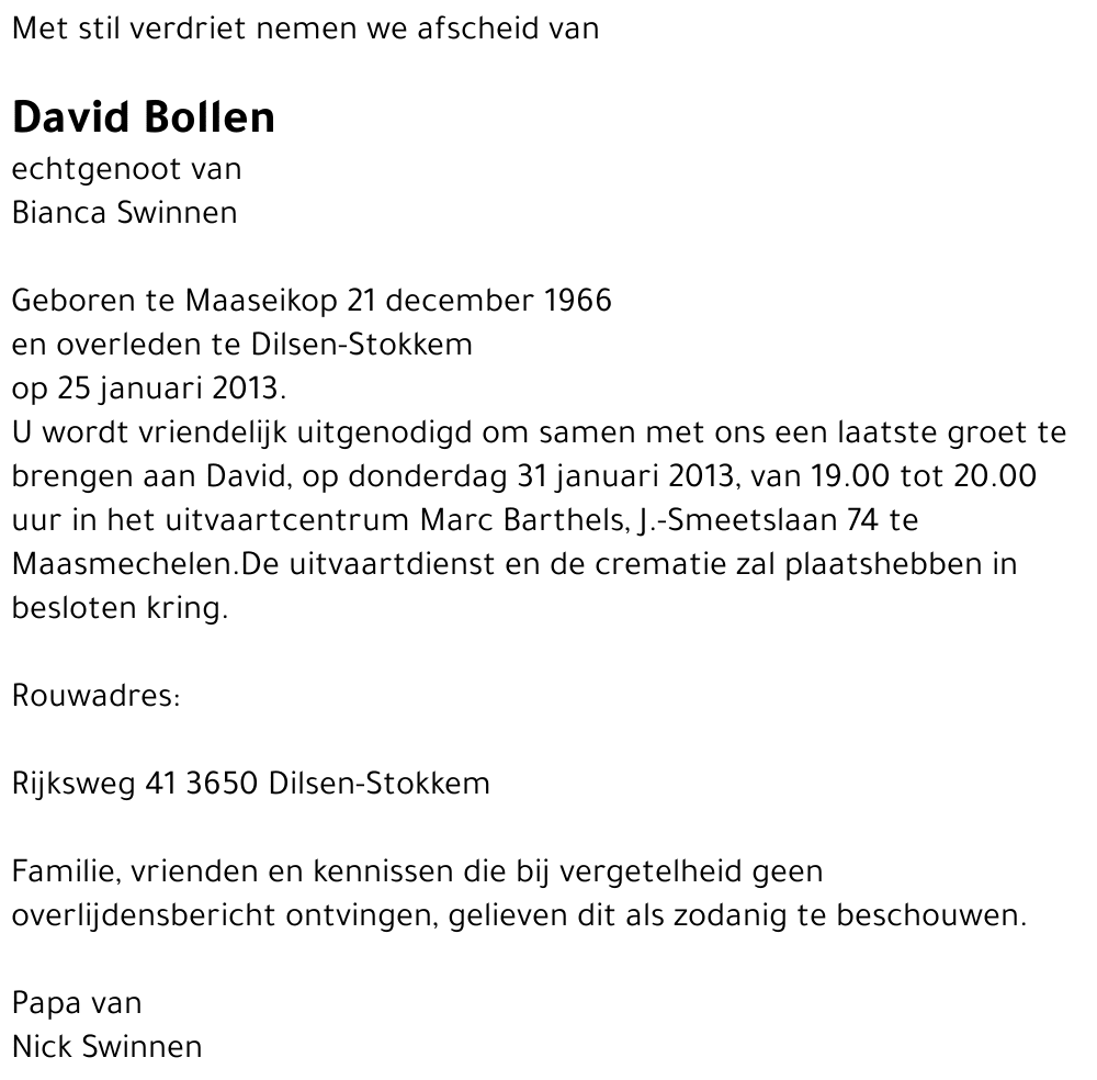 David Bollen