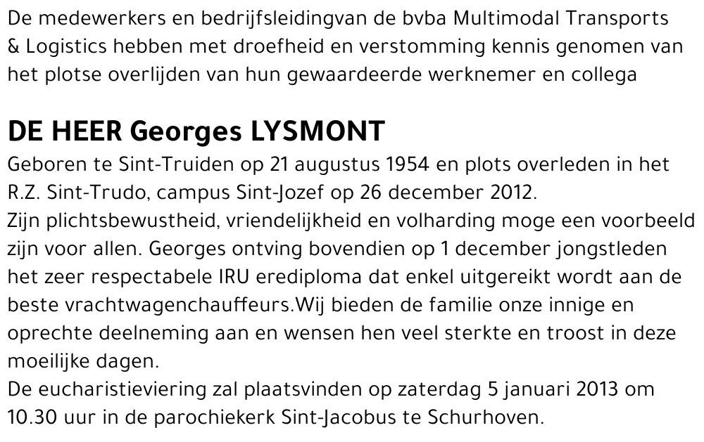 Georges Lysmont