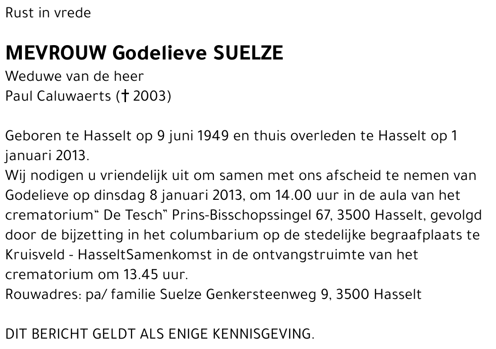 Godelieve Suelze