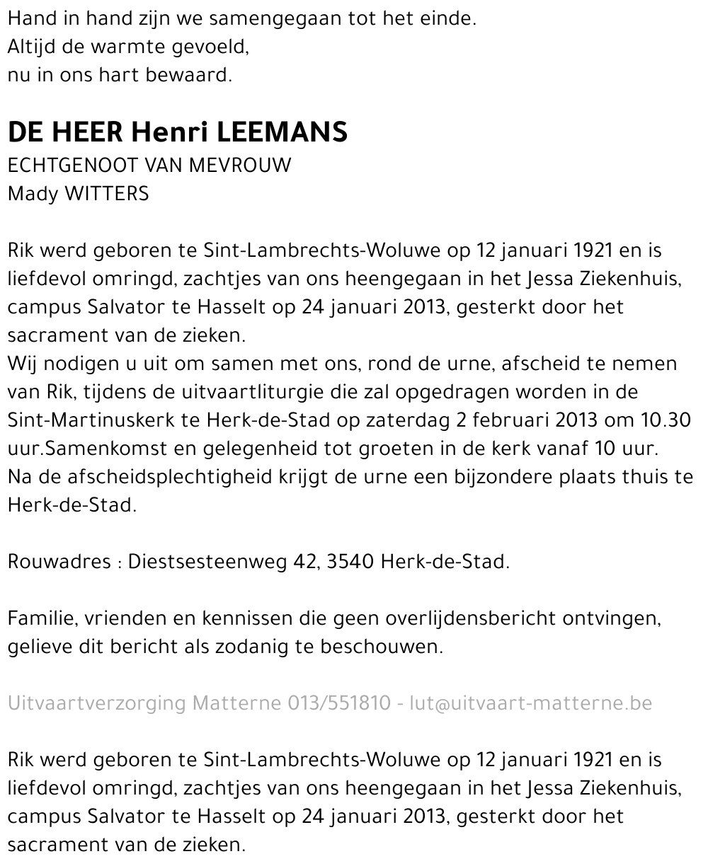 Henri Leemans