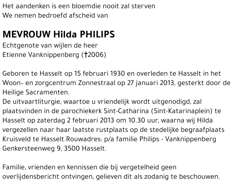 Hilda Philips