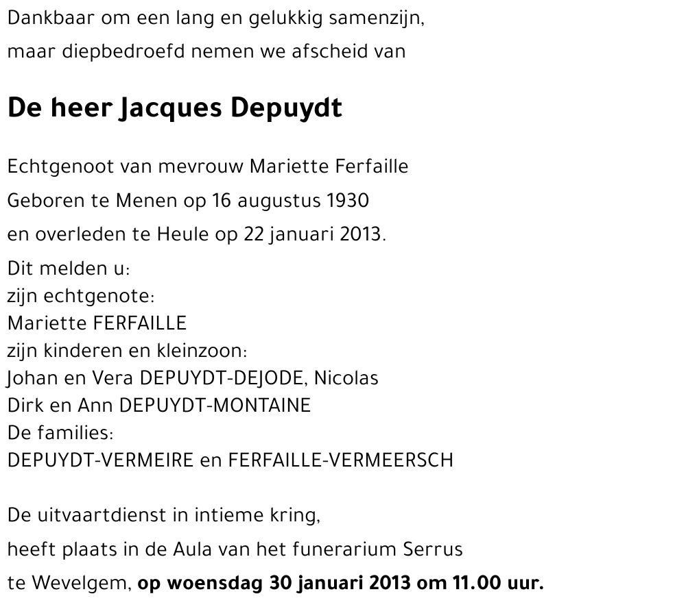 Jacques Depuydt