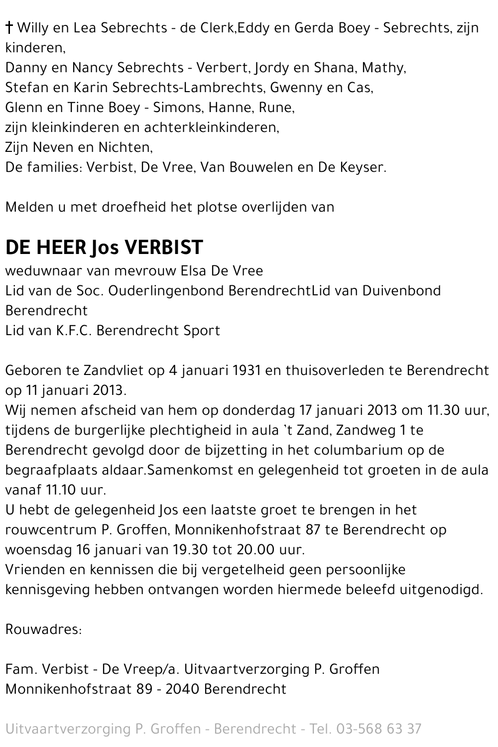 Jos Verbist