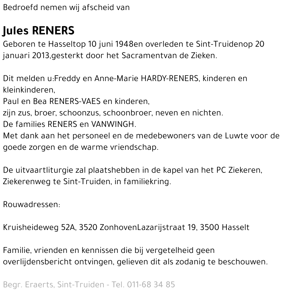 Jules Reners