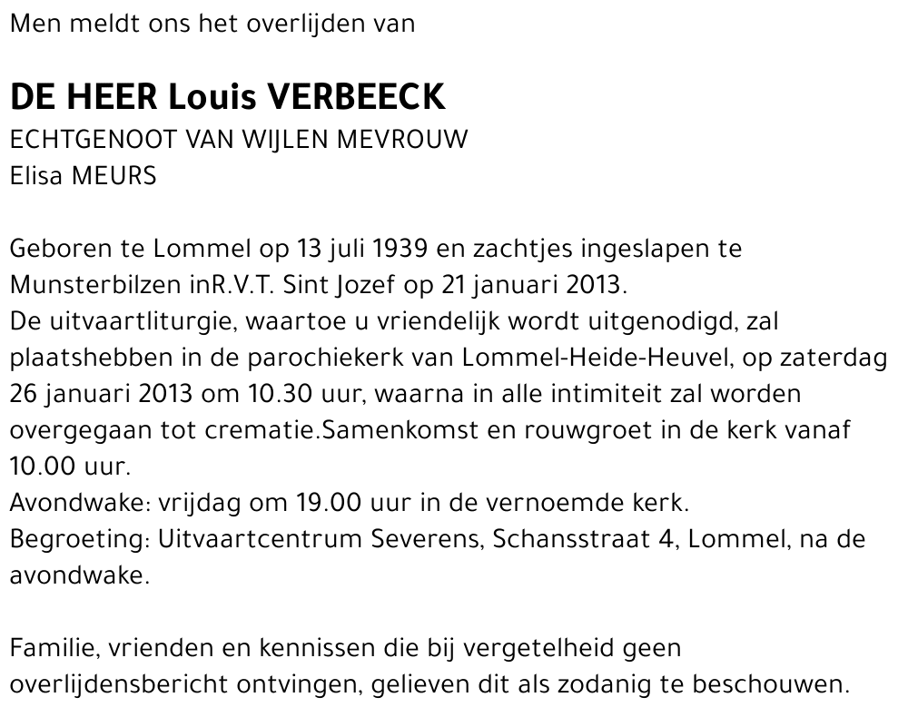 Louis Verbeeck