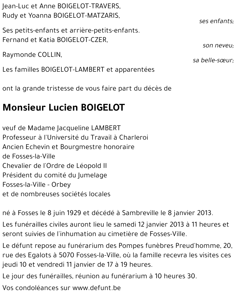 Lucien BOIGELOT