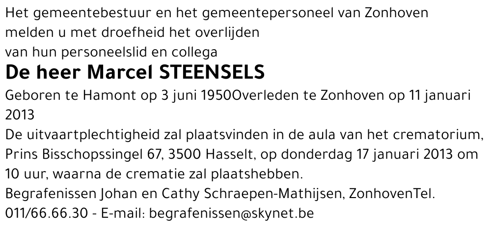 Marcel Steensels