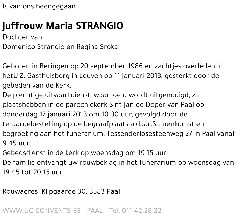 Maria Strangio