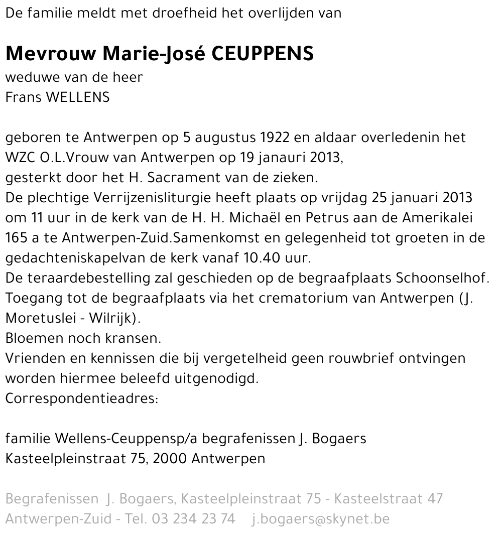 Marie-José Ceuppens