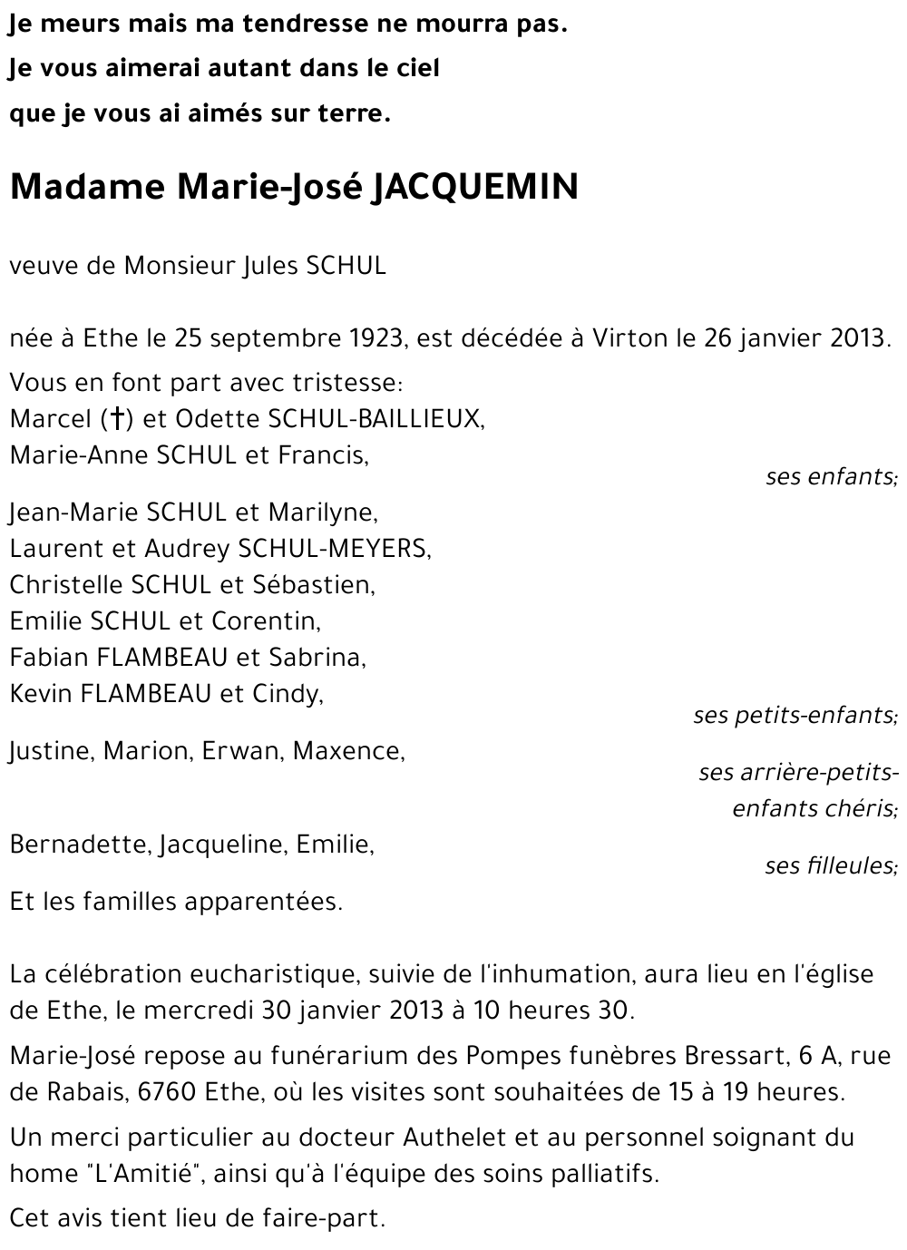 Marie-José JACQUEMIN