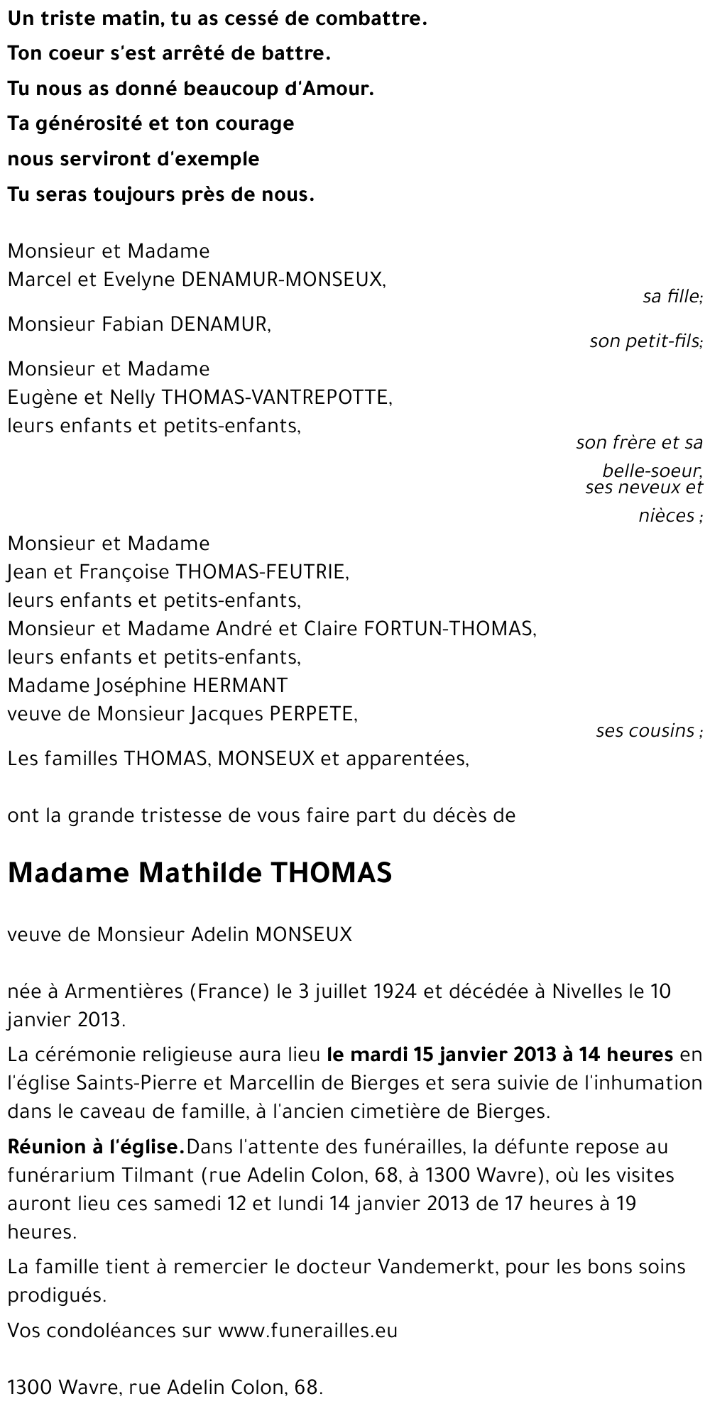 Mathilde THOMAS