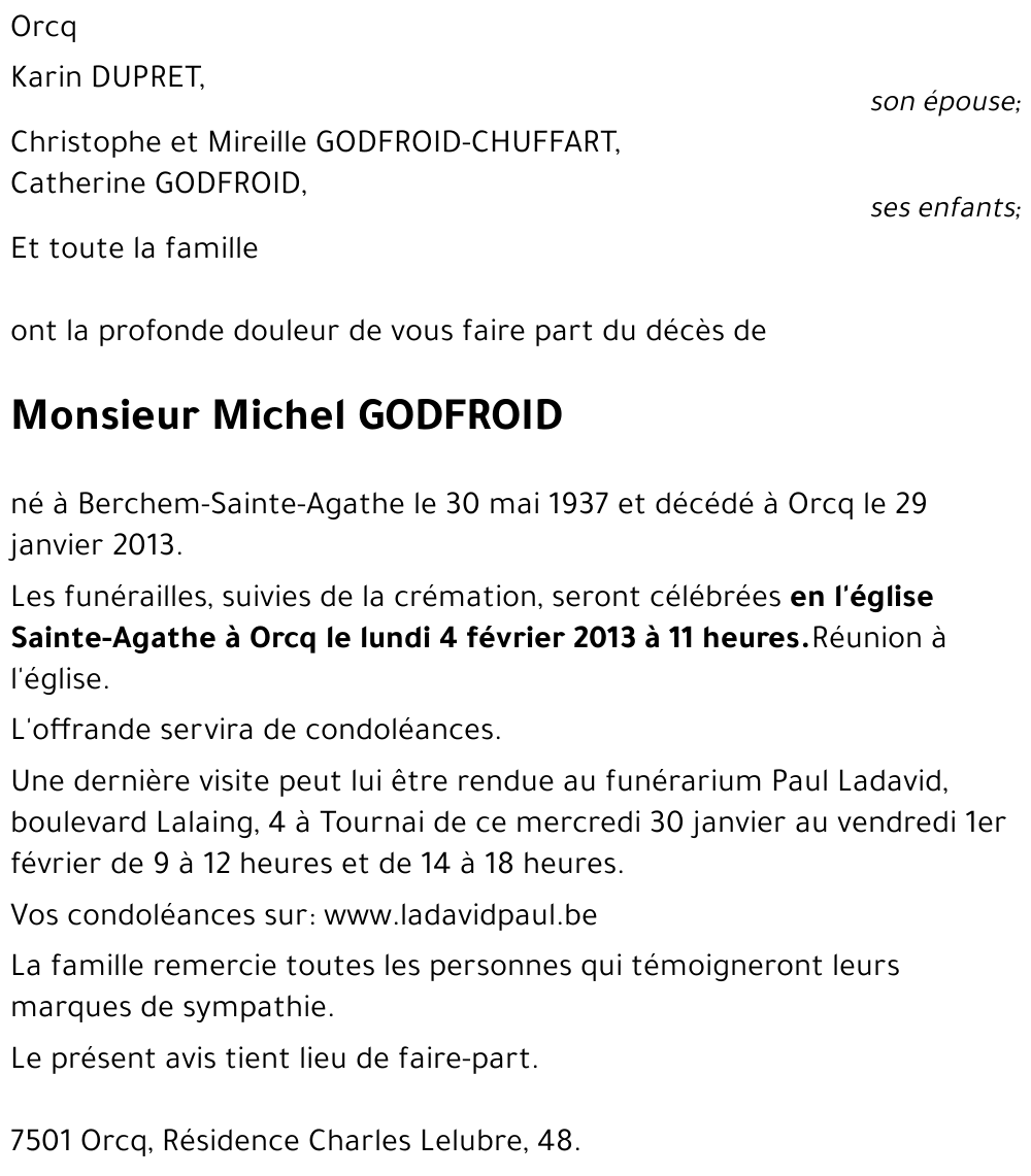 Michel GODFROID