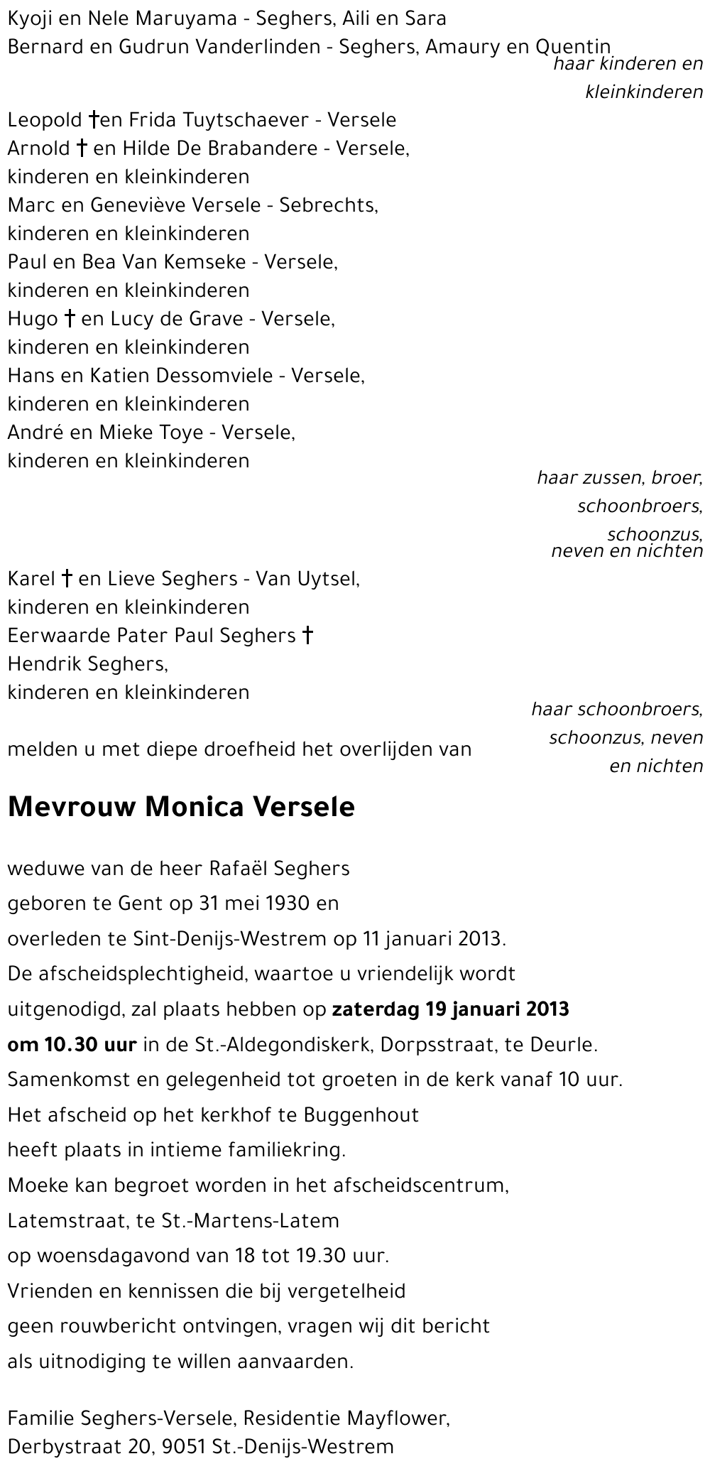 Monica Versele